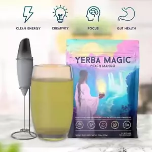 Yerba Magic Yerba Mate Herbata instant w proszku - 30 porcji / 330g Flawo brzoskwiniowe mango - Zdjęcie 1 z 13