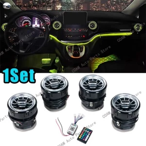 Black Front Dashboard Air Condition Vent For Mercedes Benz VClass W447 Vito V250 - Picture 1 of 6