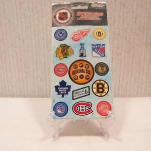 NHL Original 6 Red Wings Rangers Maple Leafs Bruins Blackhawks sticker pack - Picture 1 of 4