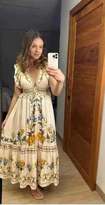 NEW FARM RIO DRESS WITH TAGS SIZE SMALL PACK5950 6/9 JC - Picture 1 of 8