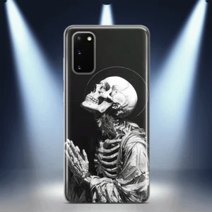 Skull Phone Case For Samsung Galaxy Skeleton Bones Protective Cover Case - Picture 1 of 6
