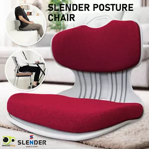 Slender Chair Posture Correction Seat Floor Lounge Padded Stackable Portable -RD - Picture 1 of 12