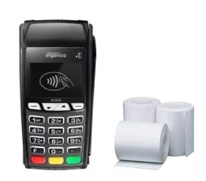 Replacement Receipt Paper for Ingenico ICT 250 Payment Device, 20 Rolls - Picture 1 of 1