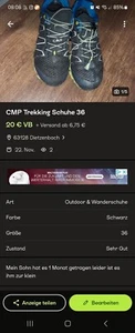CMP Damen Trekkingschuhe 36 - Bild 1 von 1