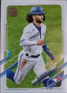 2021 Topps Series 1 #310 Bo Bichette Future Stars Card Lot Of (10) Blue Jays - Bild 1 von 1