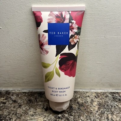Ted Baker London Violet And Bergamot Body Wash Cleanser 300ml Tube