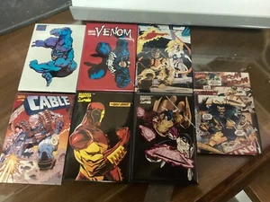 LOTTO 7 MAGNETI 1994 ATA BOY MARVEL VENOM WOLVERINE X-MEN MAGNETI FRIGO - Foto 1 di 9