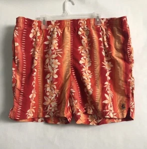 Baúles de baño tropicales hawaianos forrados de malla para hombre talla XXL - Imagen 1 de 6