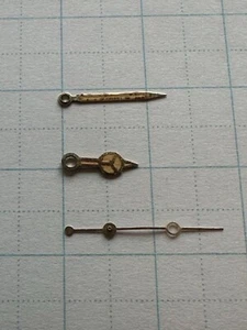 Genuine Rolex Submariner Hands Set Gold Benz Tritium 16613 16803 16618 16808 - Picture 1 of 6