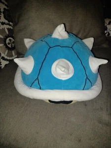 Offizielle Nintendo Mario Kart blaue Stachelschale Plüsch Schildkröte Koopa Shell 15 Zoll - Bild 1 von 6