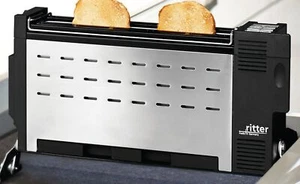 Ritter Einbau-Toaster ET 10 Edelstahl Langschlitztoaster Schublade 30cm Schrank - Bild 1 von 4