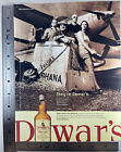 2000 DEWAR'S WHISKY Ad Whiskey White Label Scotland Shot Scotch Friends Coworker