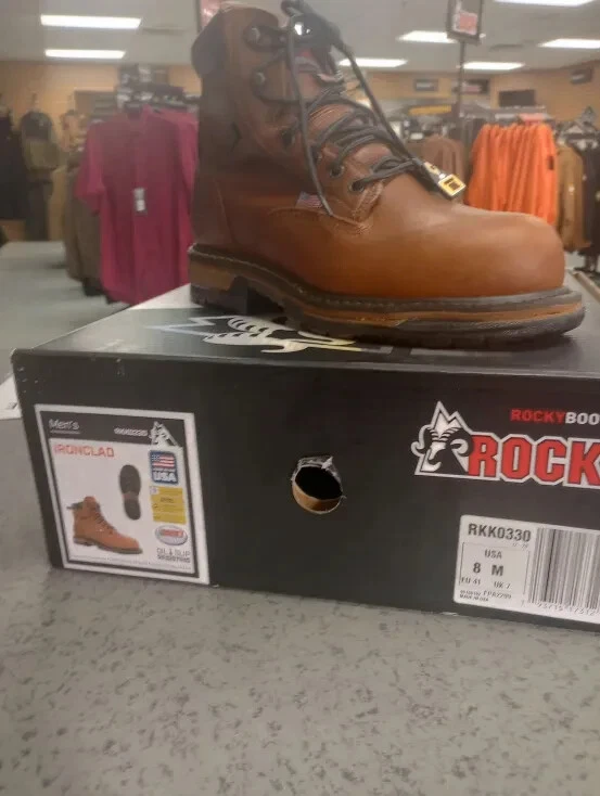 Botas de trabajo impermeables Rocky IronClad punta de acero RKK0330-9M Foto 1 de 1