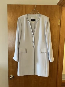 Sunny Choi Saks Fifth Avenue Blazer Jacke Perlen Raffinesse Größe 14 - Bild 1 von 12