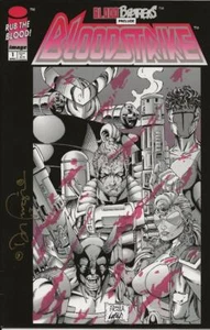 BLOODSTRIKE #1 Dan Fraga SIGNED Autographed IMAGE Comic - April 1993 - Picture 1 of 1