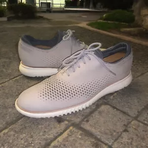 Cole Haan Zerogrand 2.0GRAND Men Sz 12 Lined Laser Wingtip Oxford Shoes C23814 - Picture 1 of 7