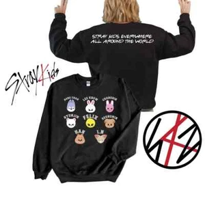 Cute Stray Kids Members Sweatshirt, Stray Kids Chibi , Stray Kids Concert - Picture 1 of 5