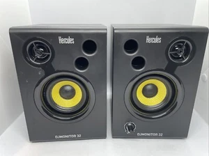 Hercules DJMonitor 32 coppia altoparlanti monitor DJ studio nero Monitor32 - Foto 1 di 11