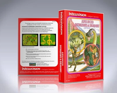 Intellivision UGC - NO GAME - Advanced Dungeons and Dragons - Image 1 of 3