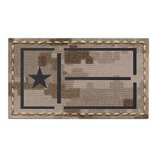 IR Texas Lone Star flaga cyfrowa pustynia AOR1 taktyczna IFF podczerwień 2x3 5 naszywek