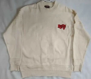 VINTAGE RARE MADE IN USA NUTMEG MILLS CHICAGO BULLS SWEATER IN SIZE XL - Picture 1 of 6