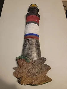 Faro de cerámica vintage colgante de pared decoración arte 21 pulgadas 3D - Imagen 1 de 6