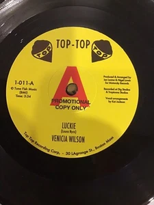 Venicia Wilson - Luckie / Make A Sweet Dream Fade - Mint Demo - Picture 1 of 2