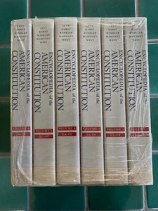 Encyclopedia of the American Constitution volumes 1 2 3 4 5 6 3 ex-library HC - Picture 1 of 6