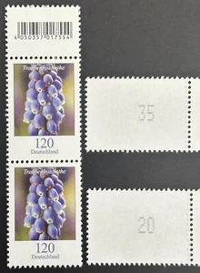BUND TRAUBENHYAZINTHE 120 MiNr. 3447 EZM EAN ZNR AUSWAHL BLUME FLOWERS GERMANY ! - Bild 1 von 5