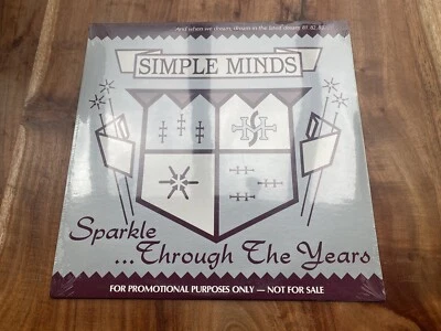 Simple Minds -Sparkle... Through The Years Sealed 1984 CDN PROMO Vinyl LP RARE - Image 1 of 4