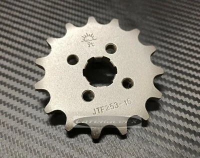 Piñón delantero Honda CRF110 15 dientes piñones JT 15T piñón CRF110F 2013-2024 Foto 1 de 3