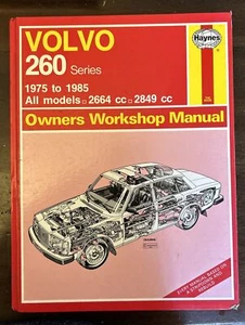 Haynes Volvo 260 Series Owners Workshop Manual 1975 to 1985 - Picture 1 of 3