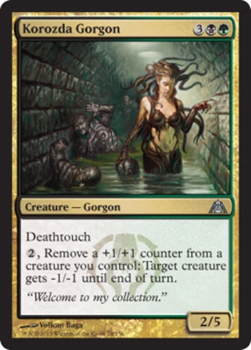 Dragon's Maze - Korozda Gorgon - Foil - Image 1 of 1