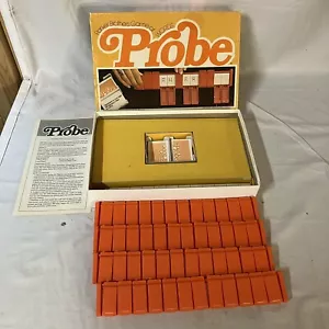 DE COLECCIÓN 1976 Parker Bothers Probe Juego de Palabras Juego de Mesa ¡Envío Gratuito Completo! - Imagen 1 de 11