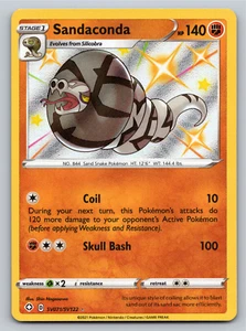 Tarjeta Pokémon Sandaconda SV071/SV122 Holo Brillante Rara Destinos Brillantes - Casi Nueva - Imagen 1 de 2