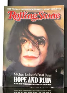 Rolling Stone Magazine MICHAEL JACKSON's FINAL DAYS HOPE AND RUIN Vtg Book - Imagen 1 de 3