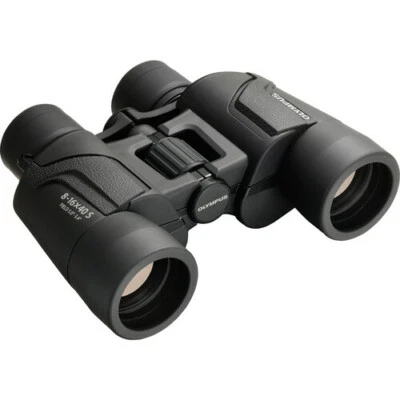Olympus 8-16x40 S Zoom Binoculars (Black)(New) - Image 1 of 4