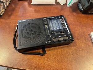 Sony ICF 7600AW Vintage Radio Japan Untested As-Is