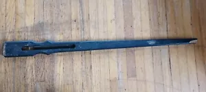 Antique or Vtg Grand Piano Lid Prop Stick Black Wood 32" Chipped - Picture 1 of 16