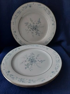 NORITAKE CONTEMPORARY FINE CHINA 2693 CAROLYN 3 SALAD PLATES 8 1/4" SRI LANKA. - Picture 1 of 4