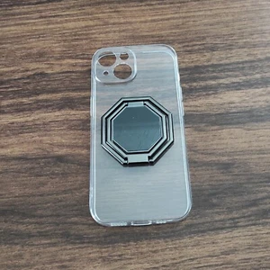 Funda Silicona Magnética Transparente para iPhone 15 - Funda Premium con Soporte Magnético - Imagen 1 de 15