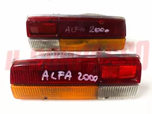 FANALI POSTERIORI DESTRO SINISTRO ALFA ROMEO 2000 BERLINA JUNIOR ZAGATO CARELLO - Picture 1 of 4