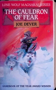 Joe Dever - Lone Wolf 9 - The Cauldron of Fear - 1./4. Edition - B/B/B - Picture 1 of 13