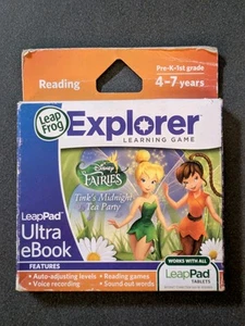 Leapfrog LeapPad Fairies Tink’s Midnight Tea Party Leap frog Explorer Disney - Picture 1 of 5