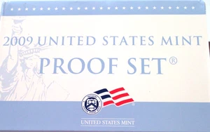 2009-S US Mint Proof Set con certificato di autenticità e scatola e 18 monete Stati Uniti - Foto 1 di 6