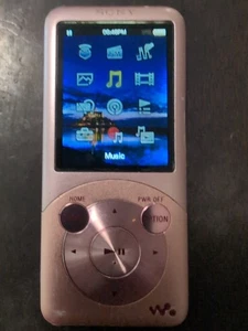 Reproductor MP3 digital Sony Walkman NW-S754 8 GB oro rosa batería nueva  - Imagen 1 de 3