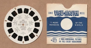 Vintage View-Master reel #3001 Capetown & Cape Peninsula Union of South Africa 1 - Picture 1 of 1