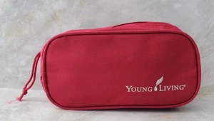 Young Living Ätherisches Öl Etui Tasche Rot Reißverschlüsse Flaschen Autotasche Reise Neu - Bild 1 von 10