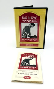 The New Yankee Workshop: Storage Shed- Program #NY0610D DVD Norm Abram Booklet - Picture 1 of 5