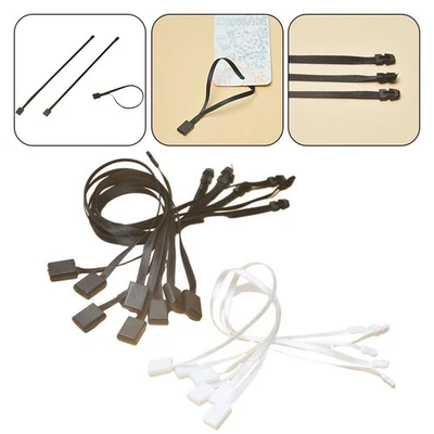 Ribbon -Etikettseil Plastik 0,21 G (Single) 100pcs/Los 20 Cm Hängende Perlen - Image 1 of 3